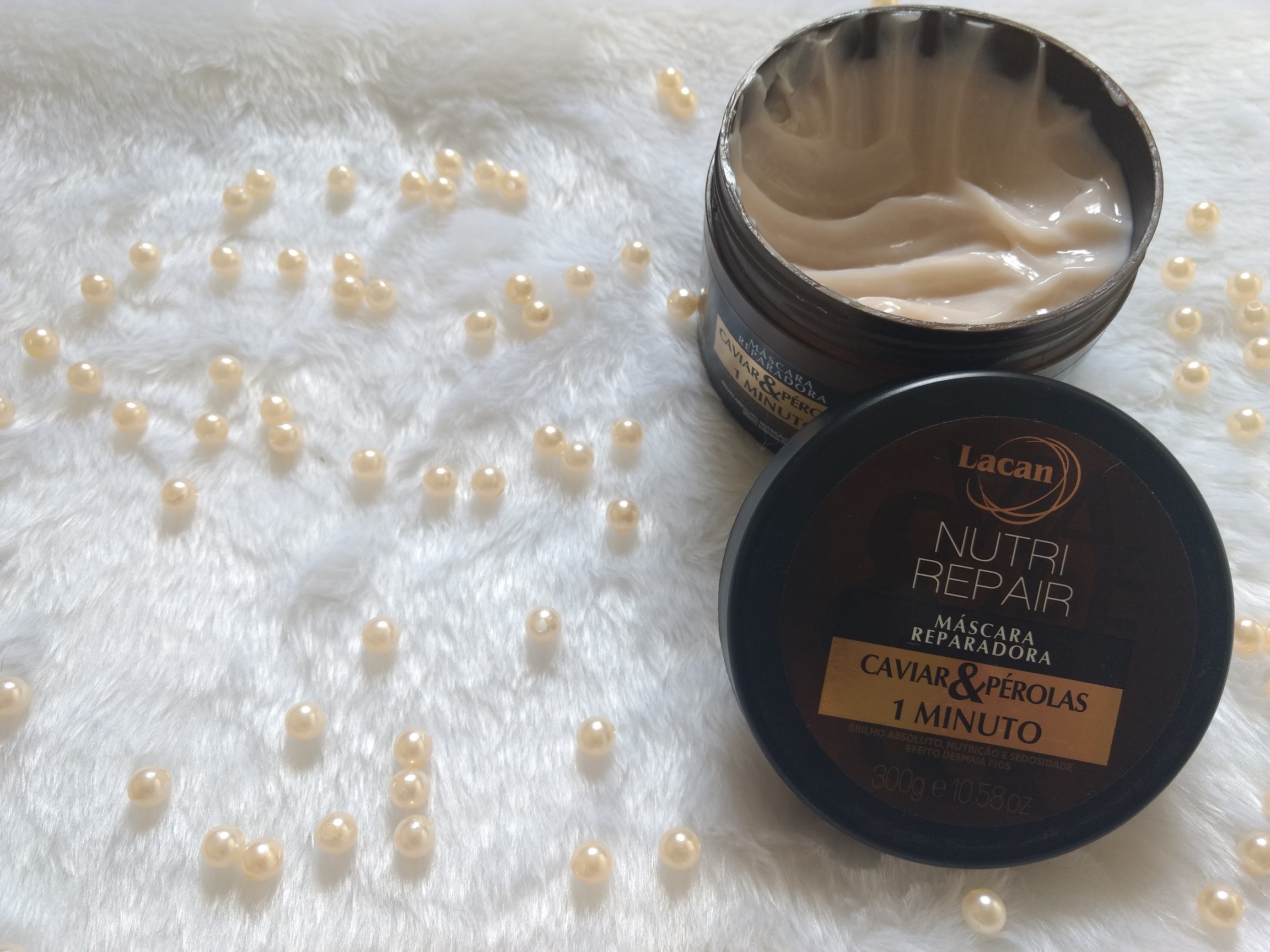 Máscara Reparadora de 1 minuto com Caviar e Pérolas | Resenha