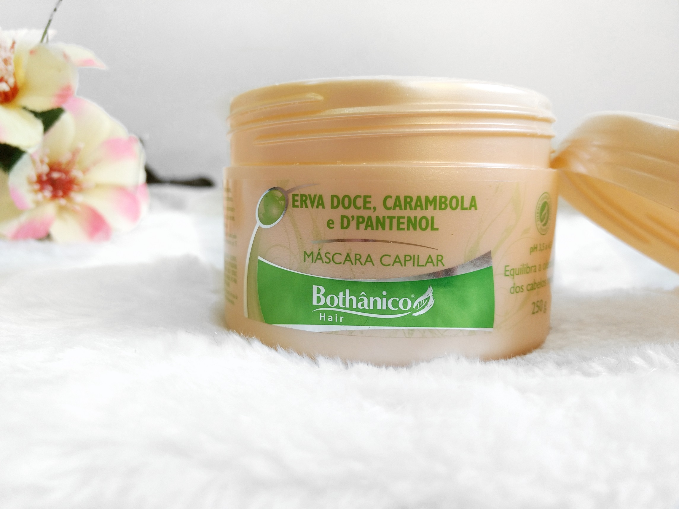 Máscara de Erva Doce, Carambola e D’Pantenol – Bothânico Hair