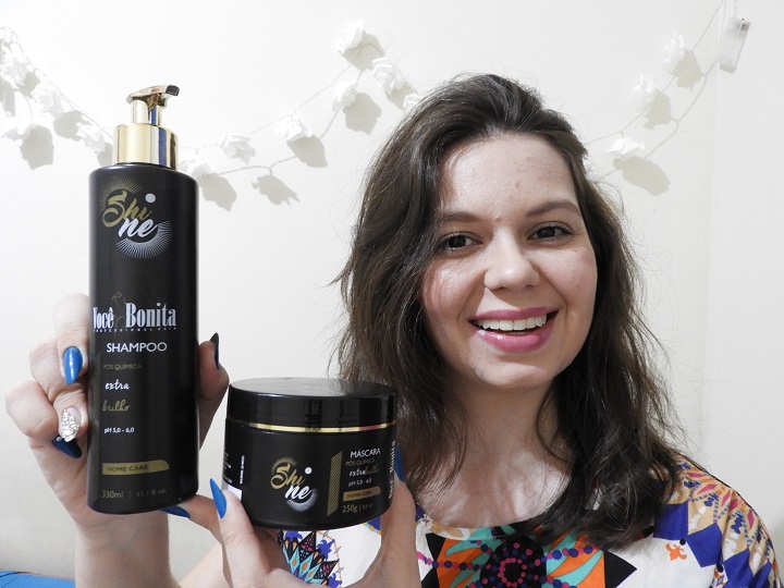 Cabelos com Extra Brilho | Resenha Shine VOCÊ BONITA