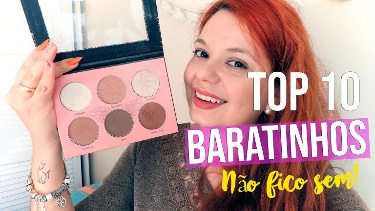 10 Produtos de Maquiagem Baratinhos que NÃO FICO SEM!