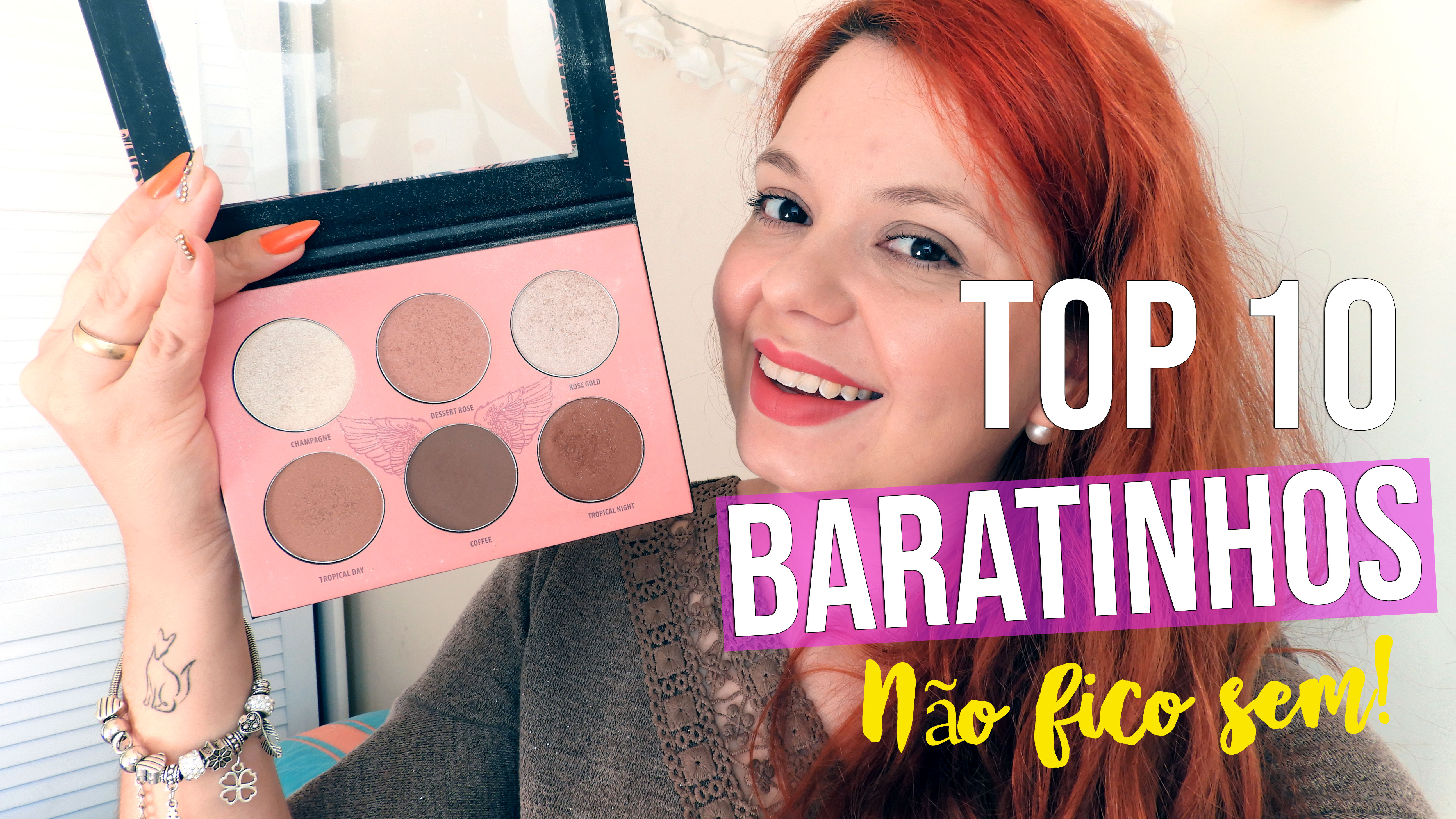 10 Produtos de Maquiagem Baratinhos que NÃO FICO SEM!