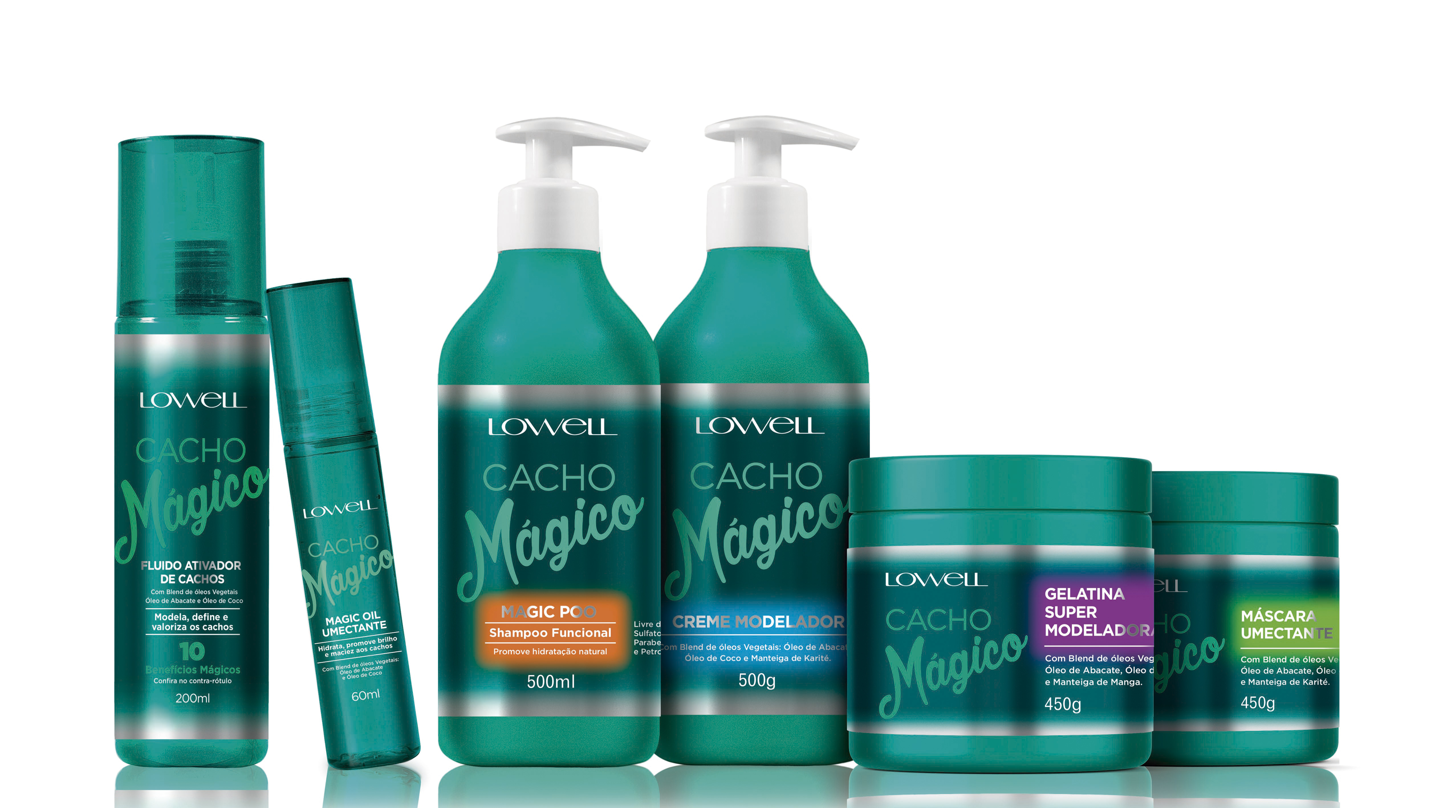 Cacho Mágico: nova linha da Lowell Cosméticos