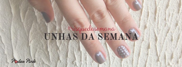 Unhas da Semana – Risque da semana