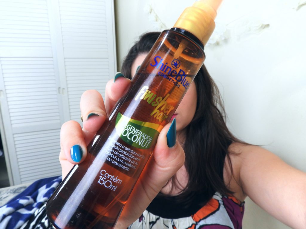 Regenerador Capilar Coconut Finisher Hair Shine Blue