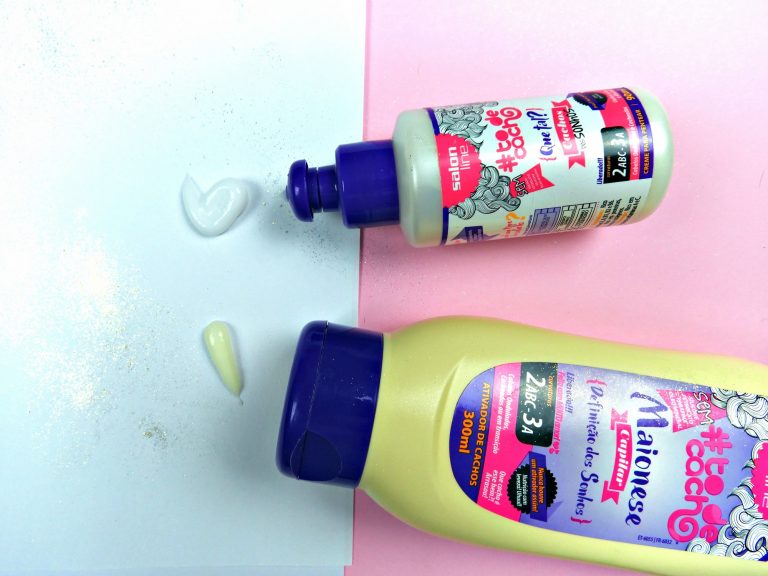 CABELO ONDULADO: CREME CACHOS DOS SONHOS X MAIONESE ATIVADORA SALON LINE