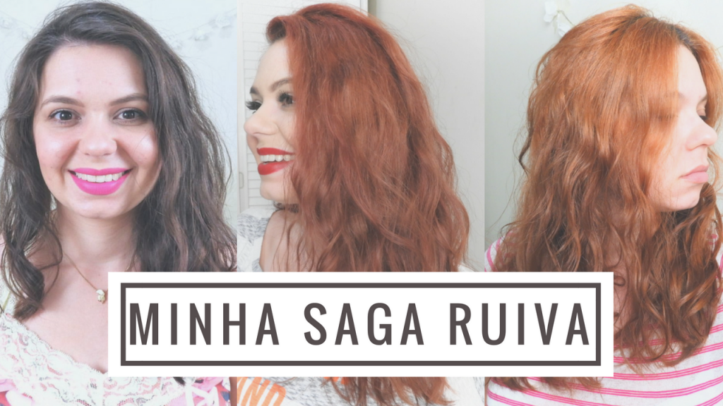 Do Castanho ao RUIVO SEM DESCOLORIR | Produtos que usei, minha experiência e fotos